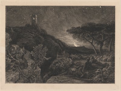 La torre solitaria da Samuel Palmer